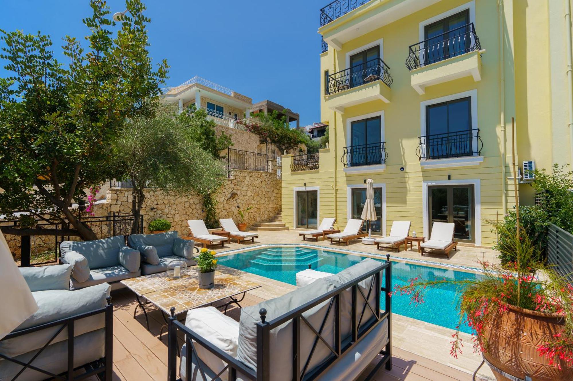 Villa Vista Mare Kalkan Ngoại thất bức ảnh