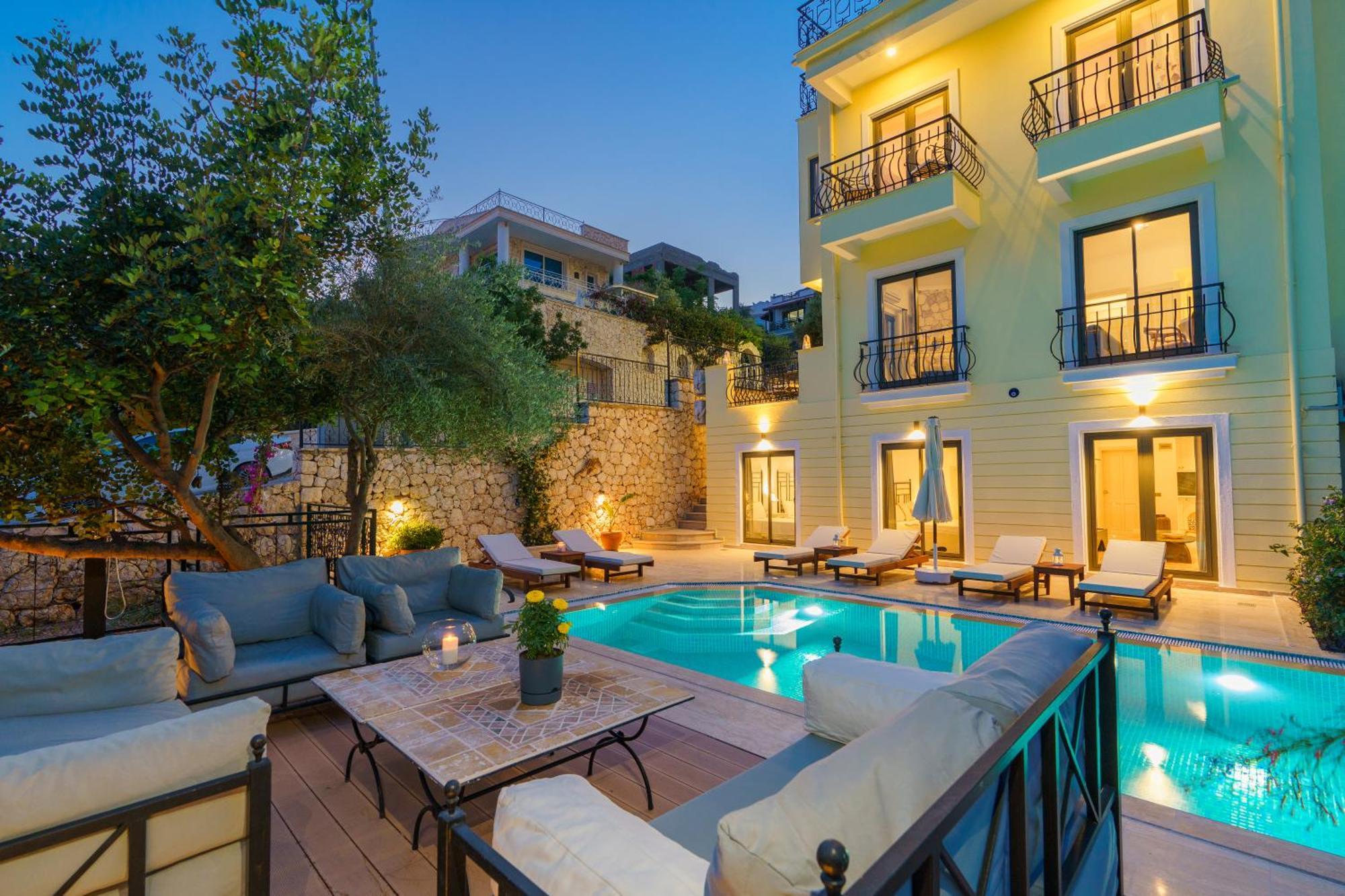 Villa Vista Mare Kalkan Ngoại thất bức ảnh